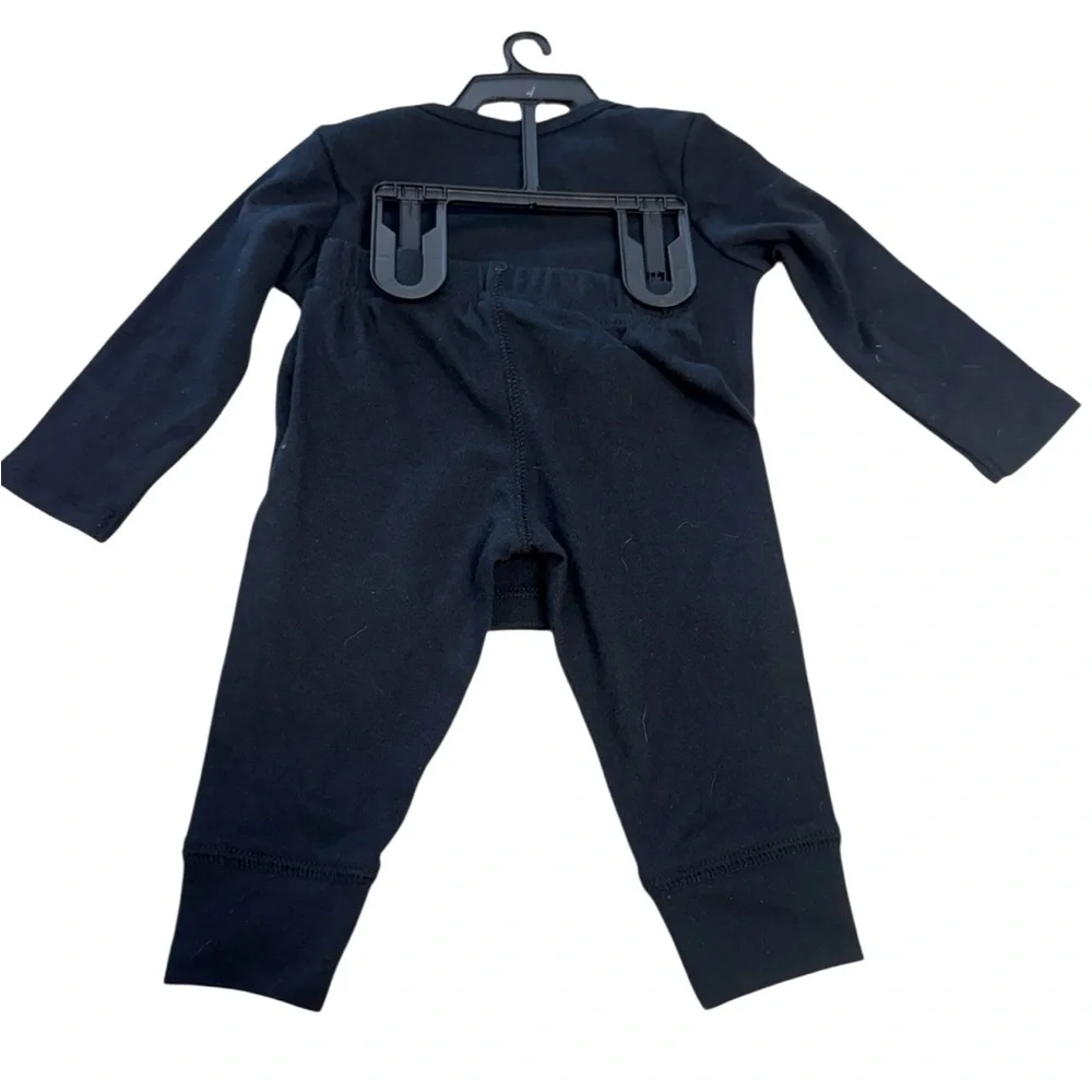 Carter’s Child of Mine Skeleton Halloween Pajama Set Size 3-6 months NWT